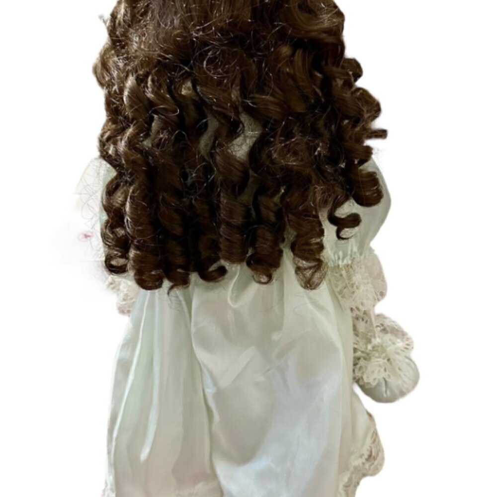 Heritage Signature Collection Porcelain Doll Green Dress - Picture 4 of 12